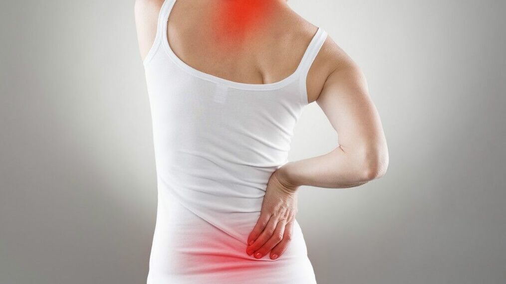 low back pain in a woman