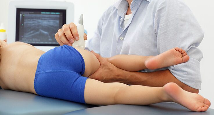 Ultrasound can help identify certain diseases with pain in the hip joint. 