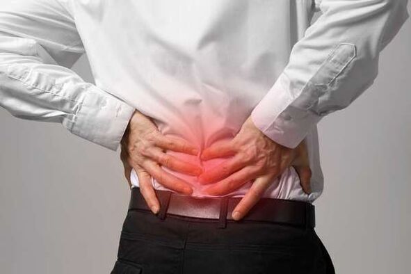 Osteochondria of lumbar region