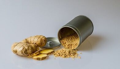Ginger ointment to treat cervical osteochondicity